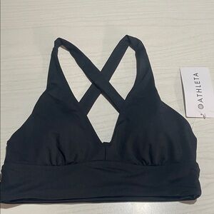 NWT Athleta plunge bikini top